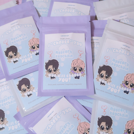 I "Choose" You Chibi-teez Mystery Keychain