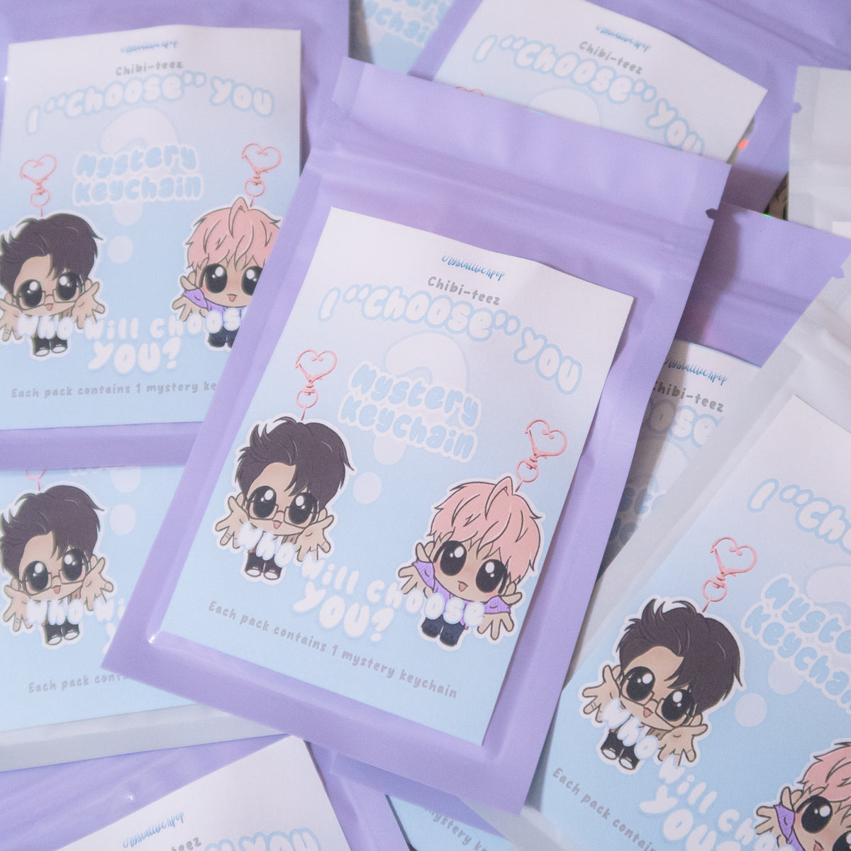 I "Choose" You Chibi-teez Mystery Keychain
