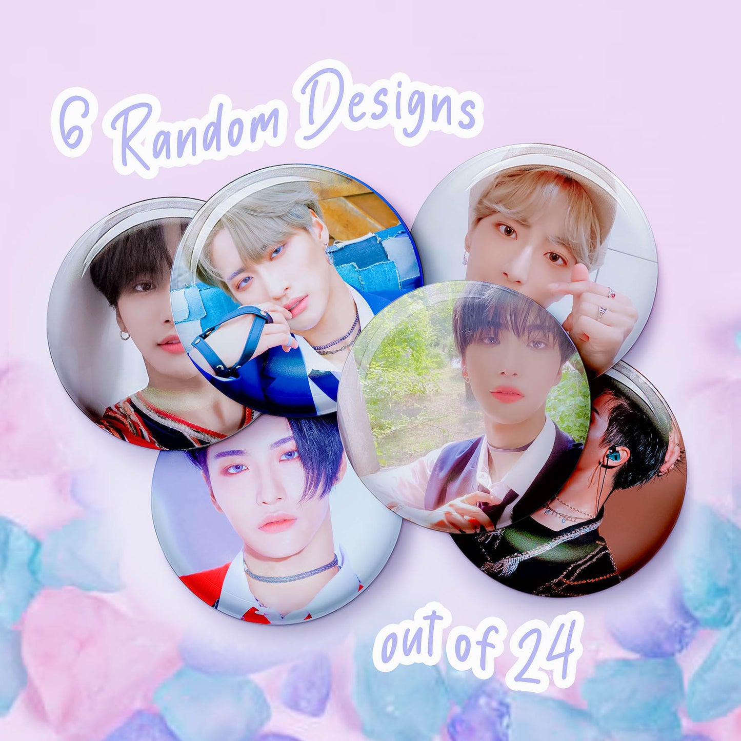 crystallizekpop - ATEEZ - Seonghwa Bias Button Pack