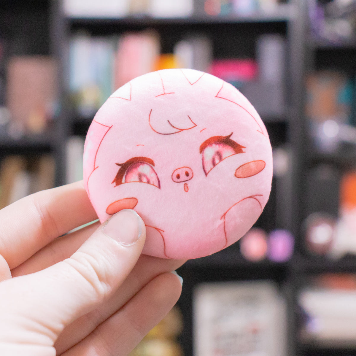 Squish-zoo Plush Button