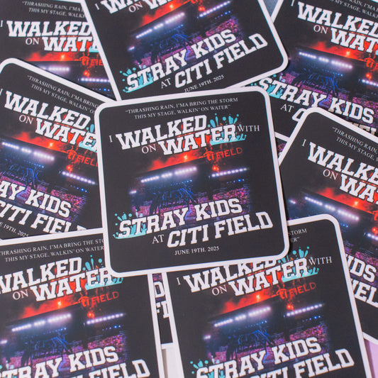 I Walked on Water with Stray Kids at Citi Field Sticker