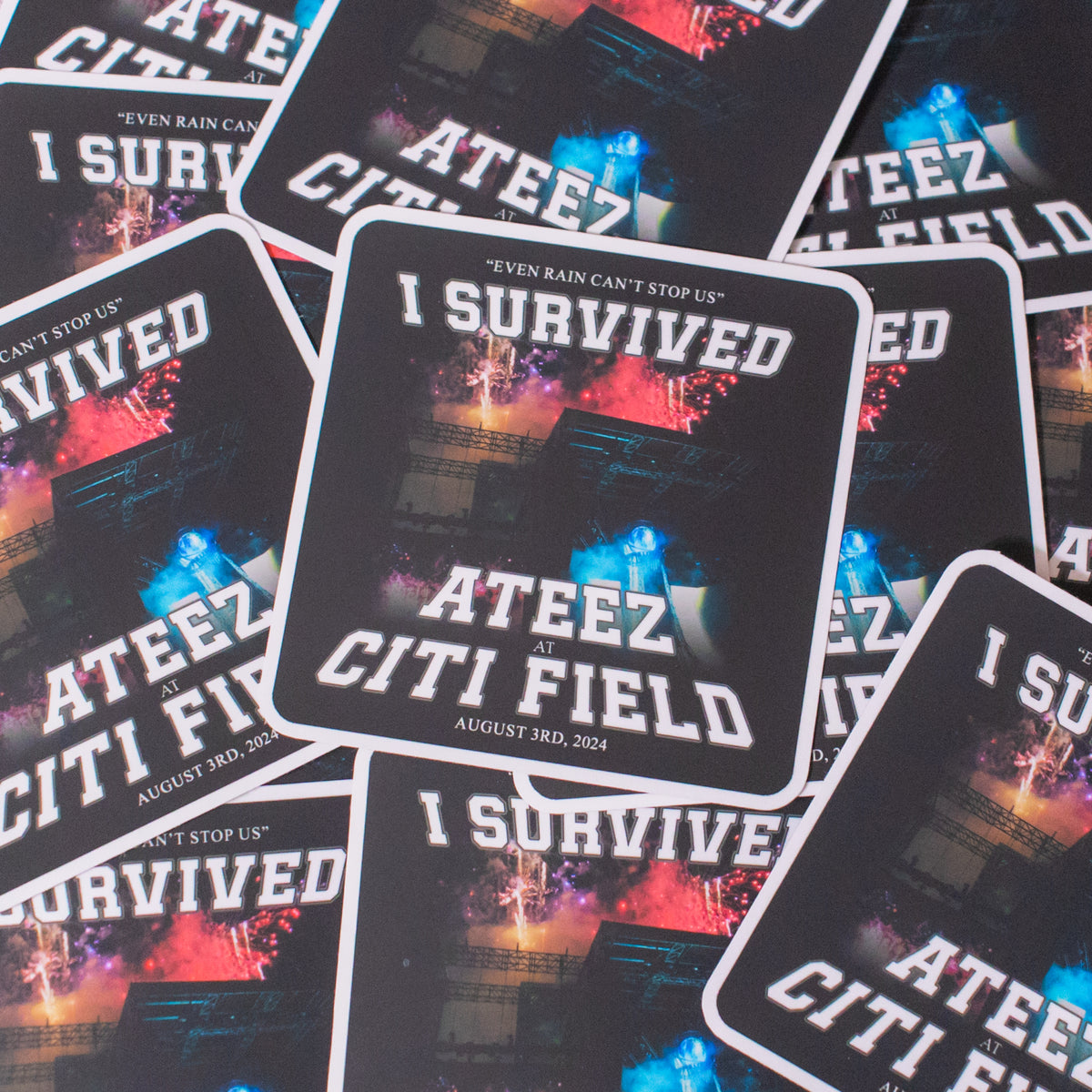 I Survived Ateez at Citi Field (2024) Sticker