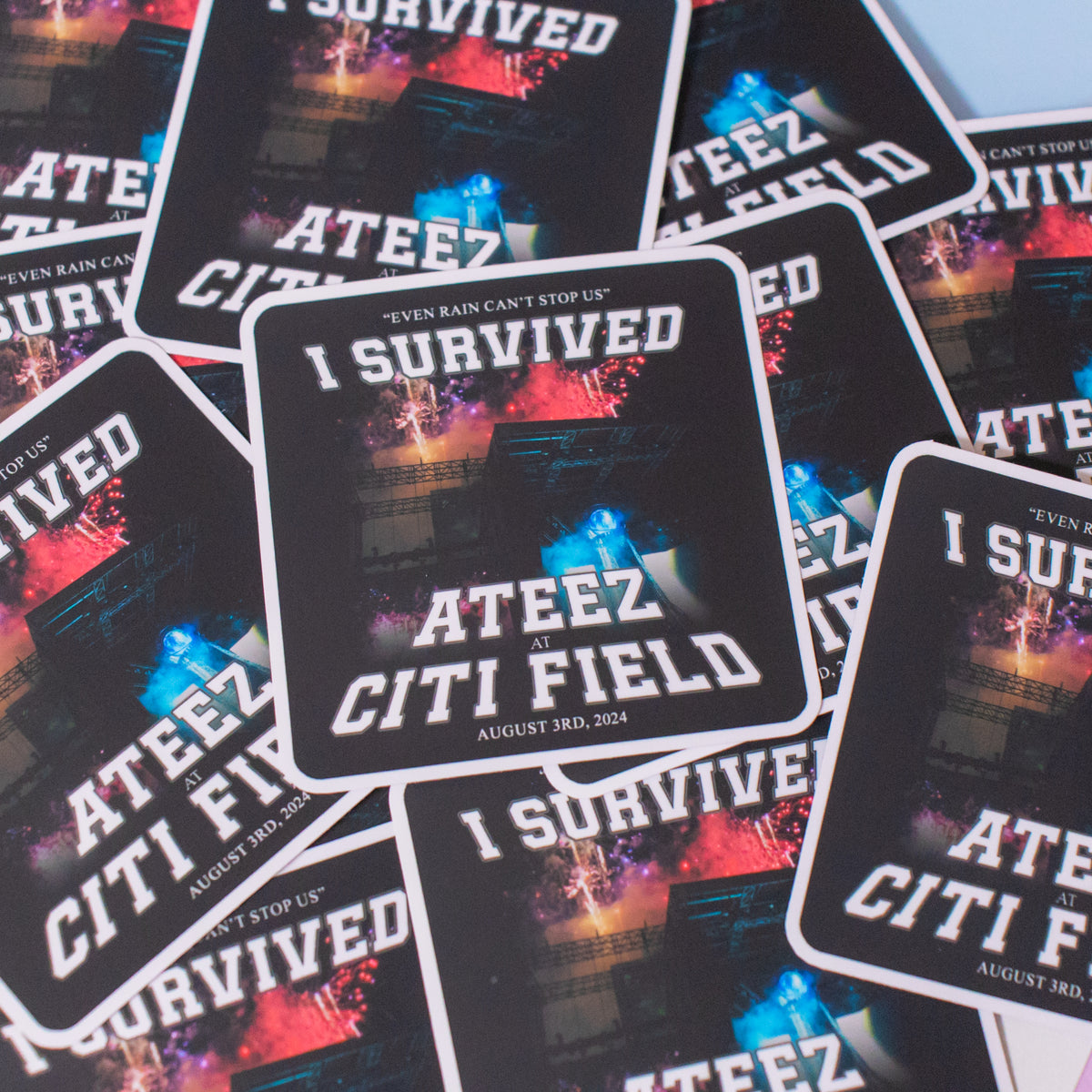 I Survived Ateez at Citi Field (2024) Sticker