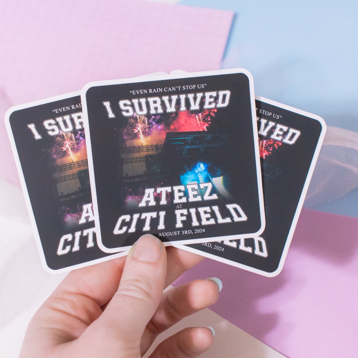 I Survived Ateez at Citi Field (2024) Sticker