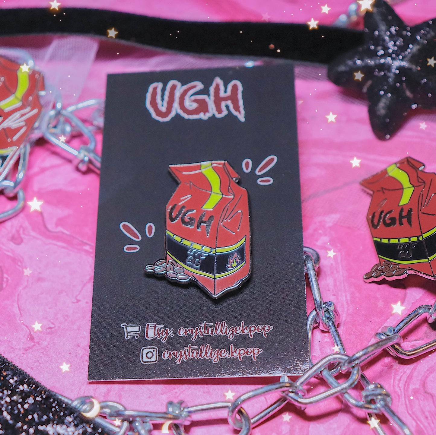 DISCOUNTED UGH Enamel Pin