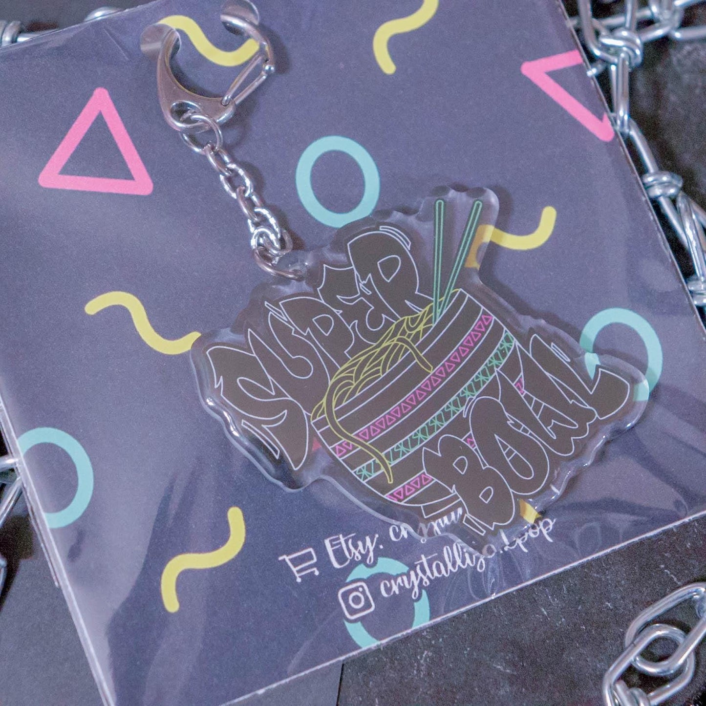 Super Bowl Keychain