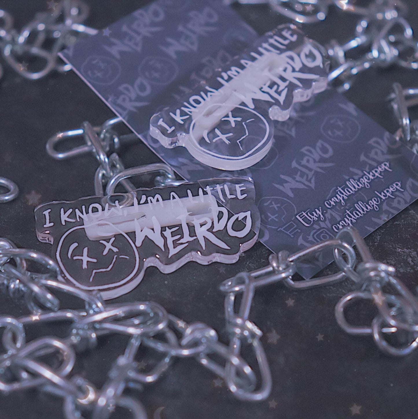 WEIRDO Acrylic Pin