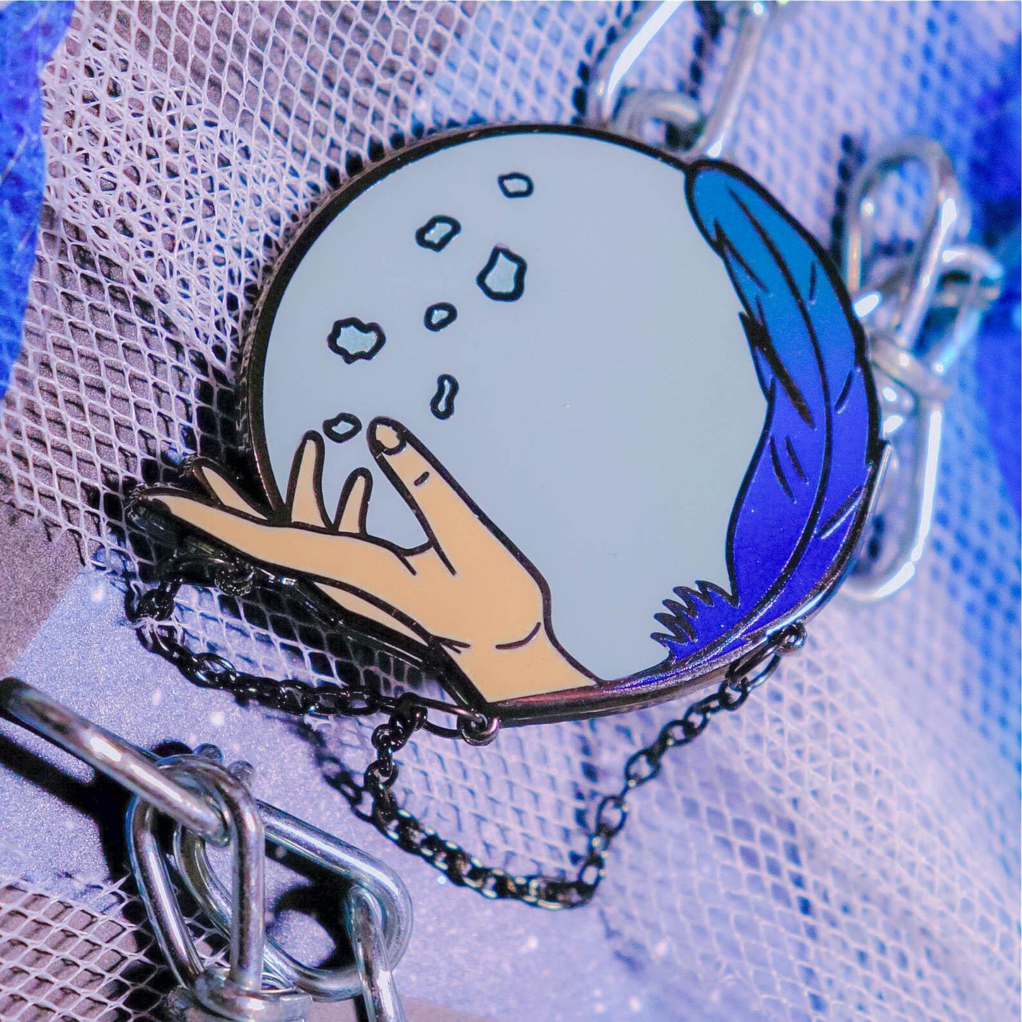 Blue Bird Enamel Pin