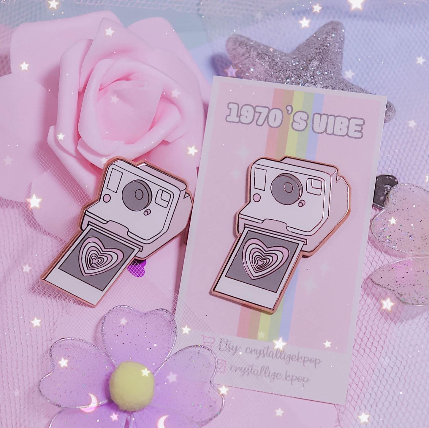 1970’s Vibe Enamel Pin