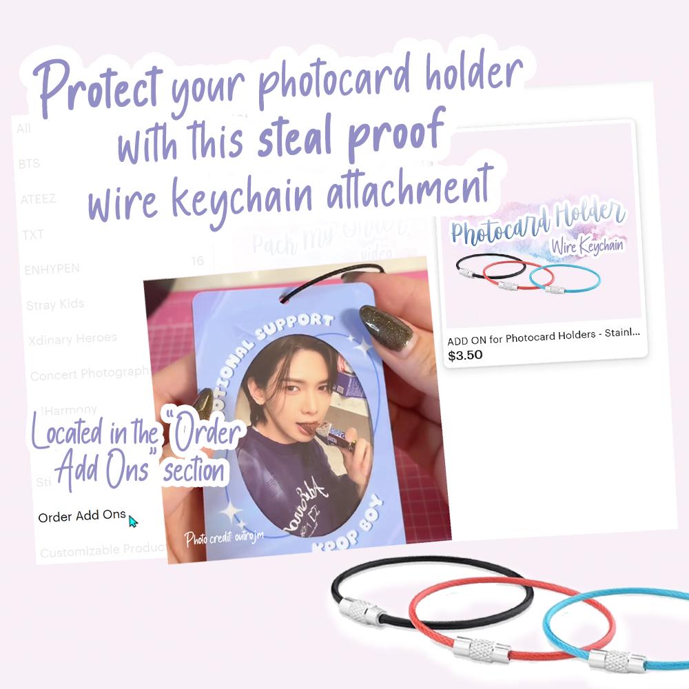 WEIRDO Photocard Holder
