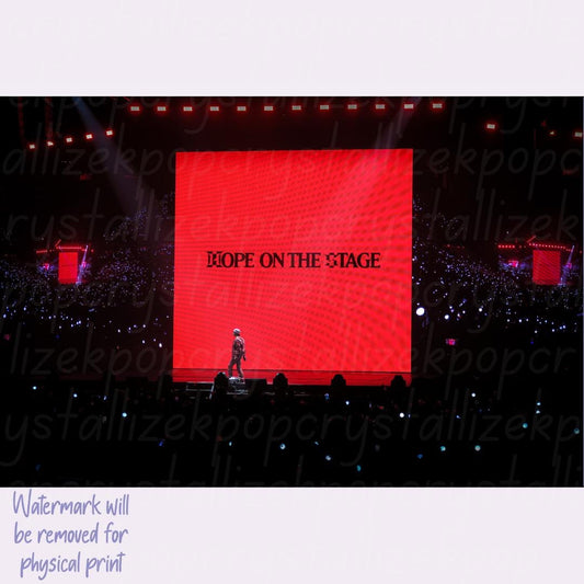 BTS / Hoseok - Hope on the Stage