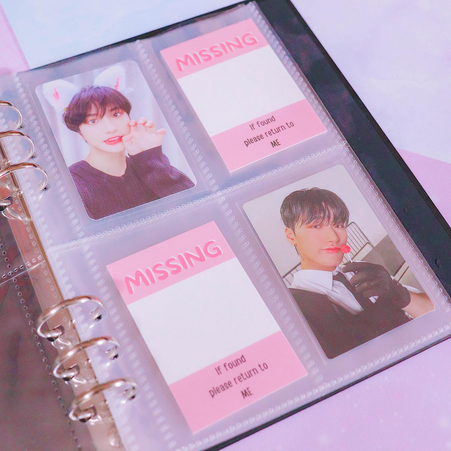 Missing Photocard Place Holder - PHYSICAL ITEM