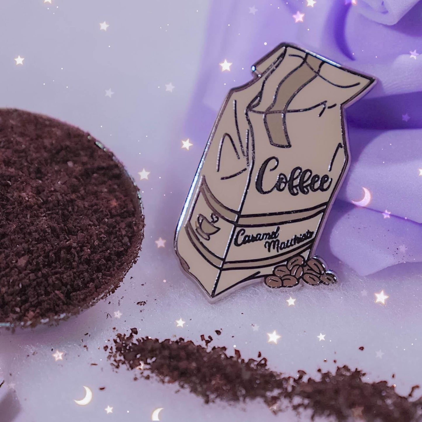 DISCOUNTED Coffee Enamel Pin