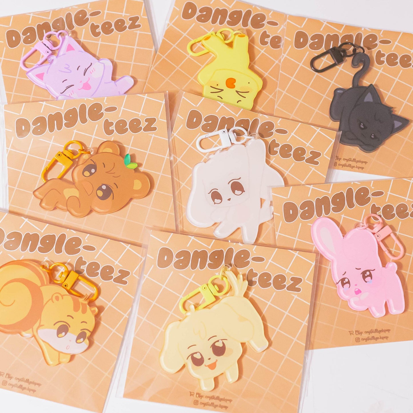 Dangle-teez Acrylic Keychain