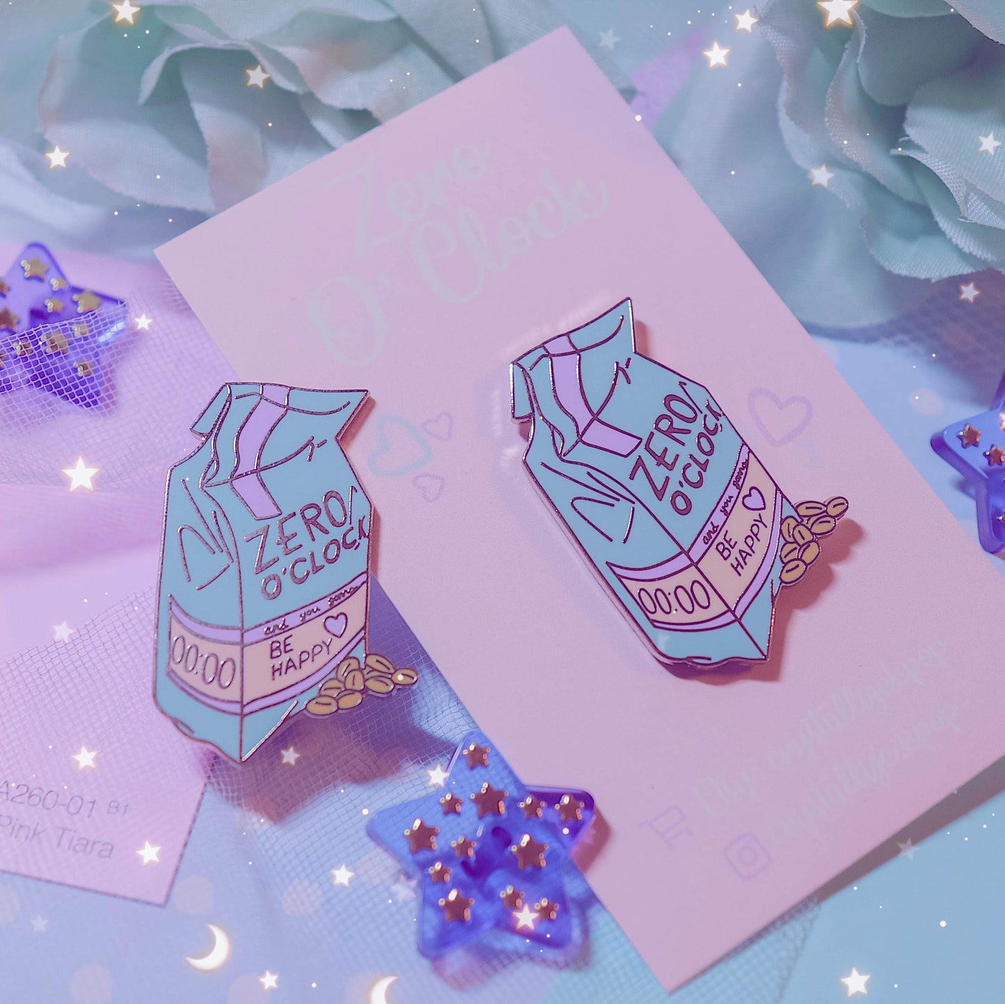 DISCOUNTED Zero O' Clock Enamel Pin
