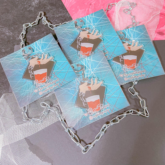 Drunk-Dazed Acrylic Keychain