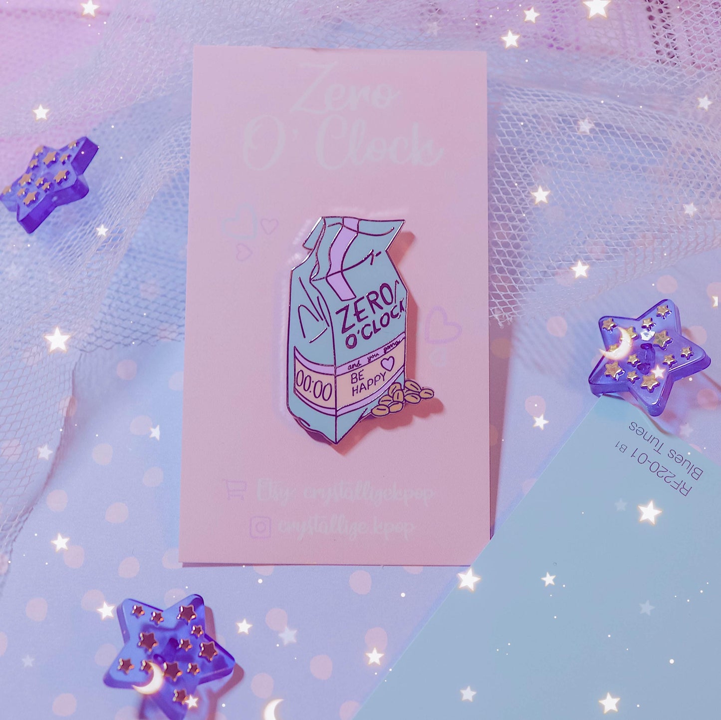 DISCOUNTED Zero O' Clock Enamel Pin