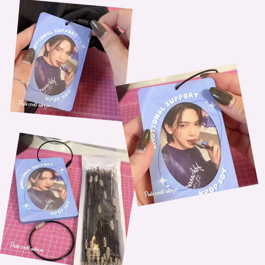 ADD ON for Photocard Holders - Stainless Steel Wire Keychain Cable
