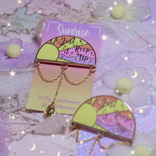 Sunrise Enamel Pin