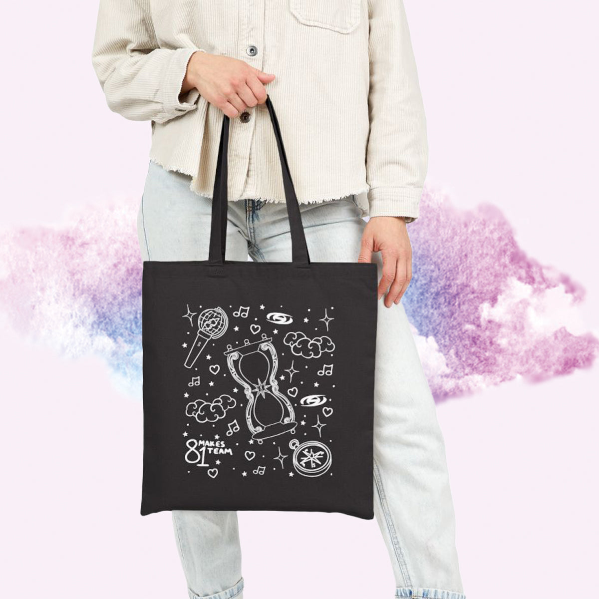 Ateez Pattern Tote Bag