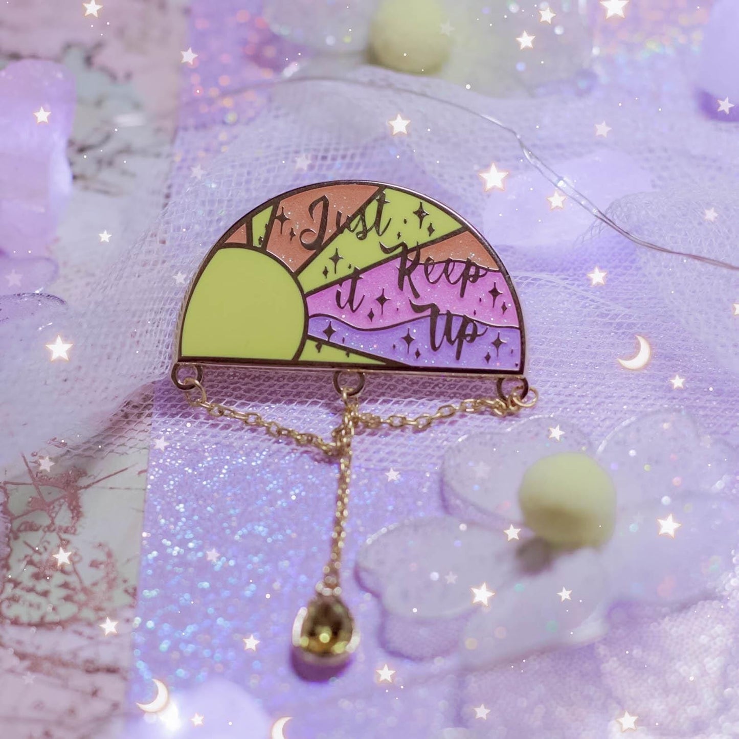 Sunrise Enamel Pin