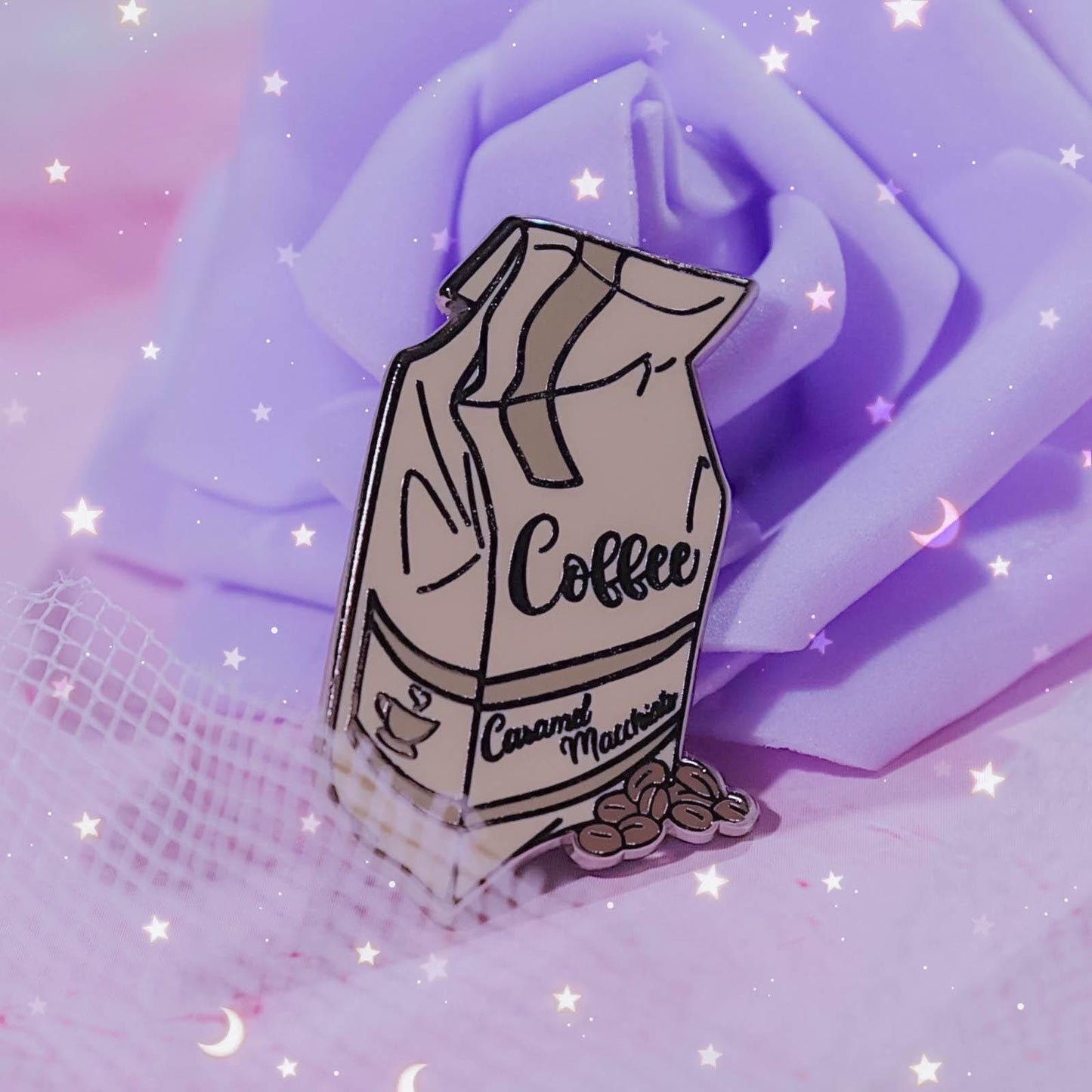 DISCOUNTED Zero O' Clock & Coffee Enamel Pin Bundle