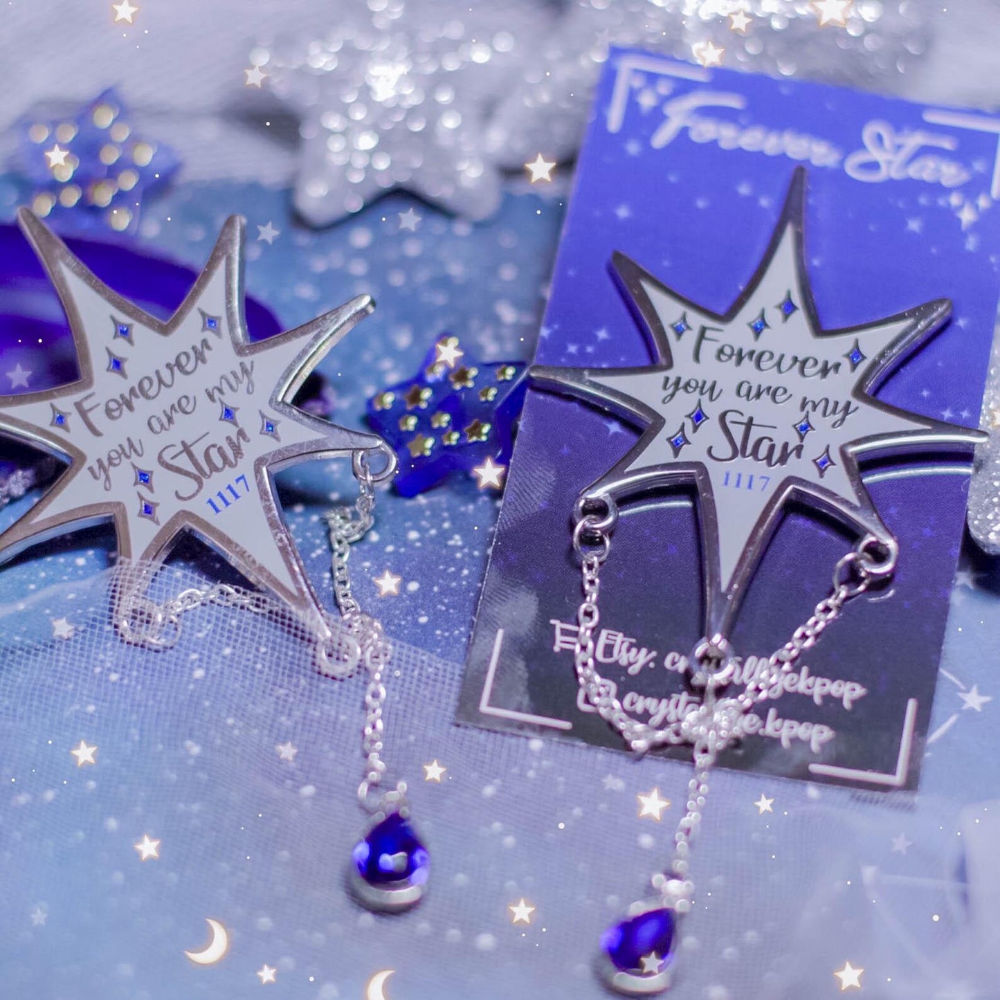 Forever Star Enamel Pin