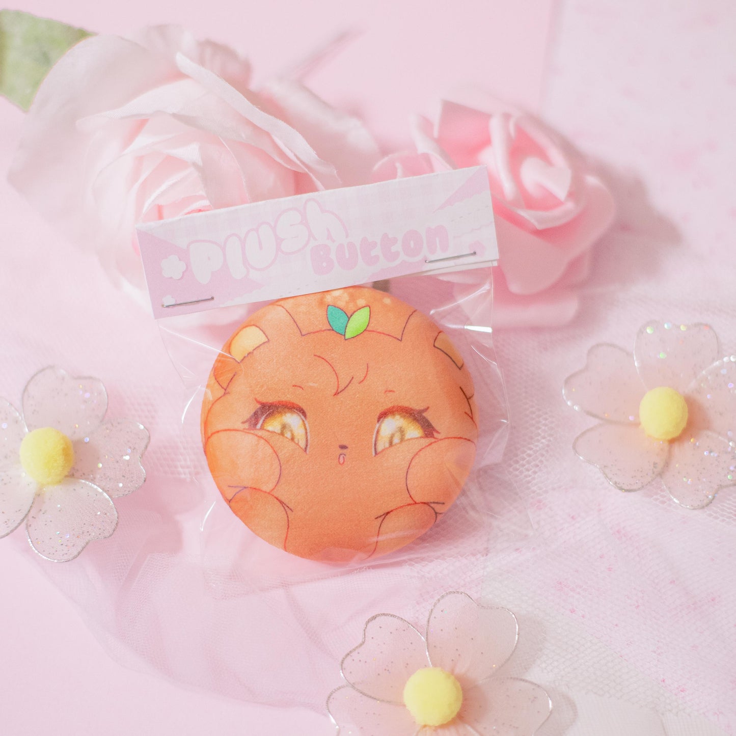 Squish-teez Plush Button
