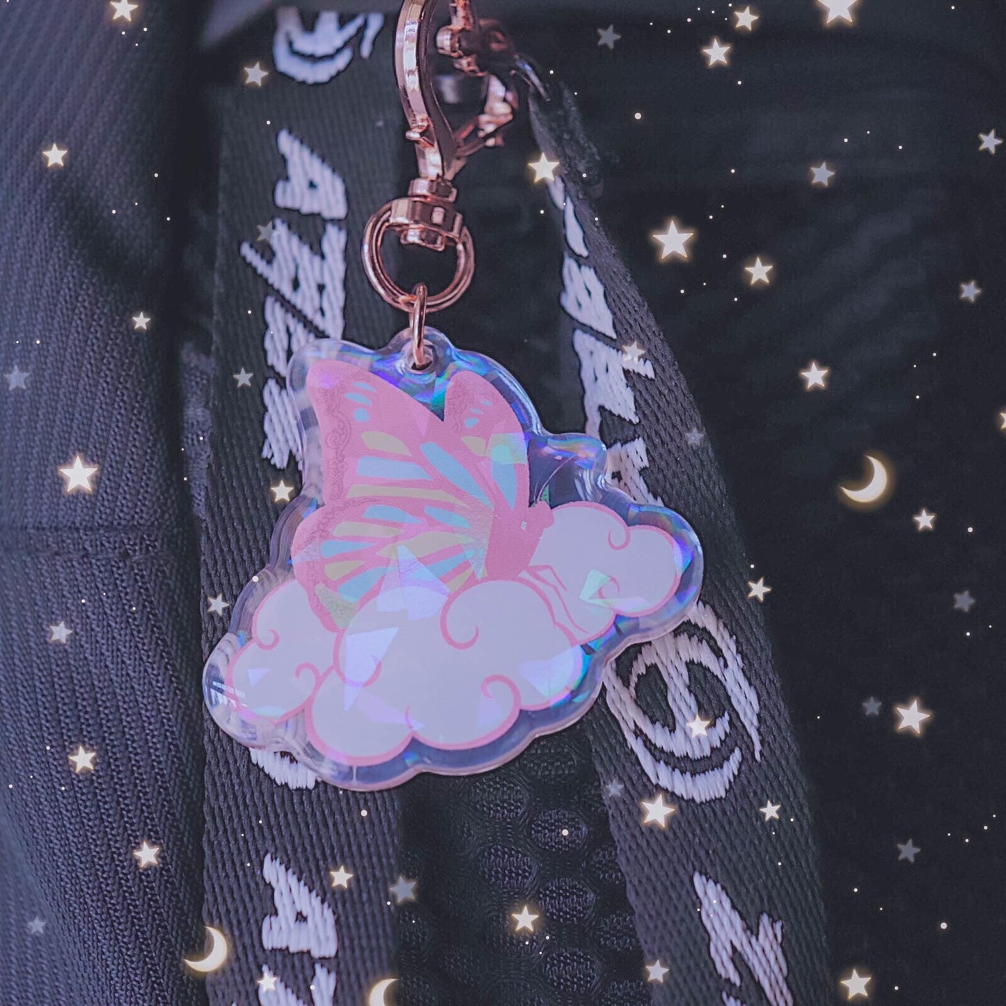 Fly High Acrylic Keychain