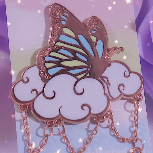 Fly High Enamel Pin