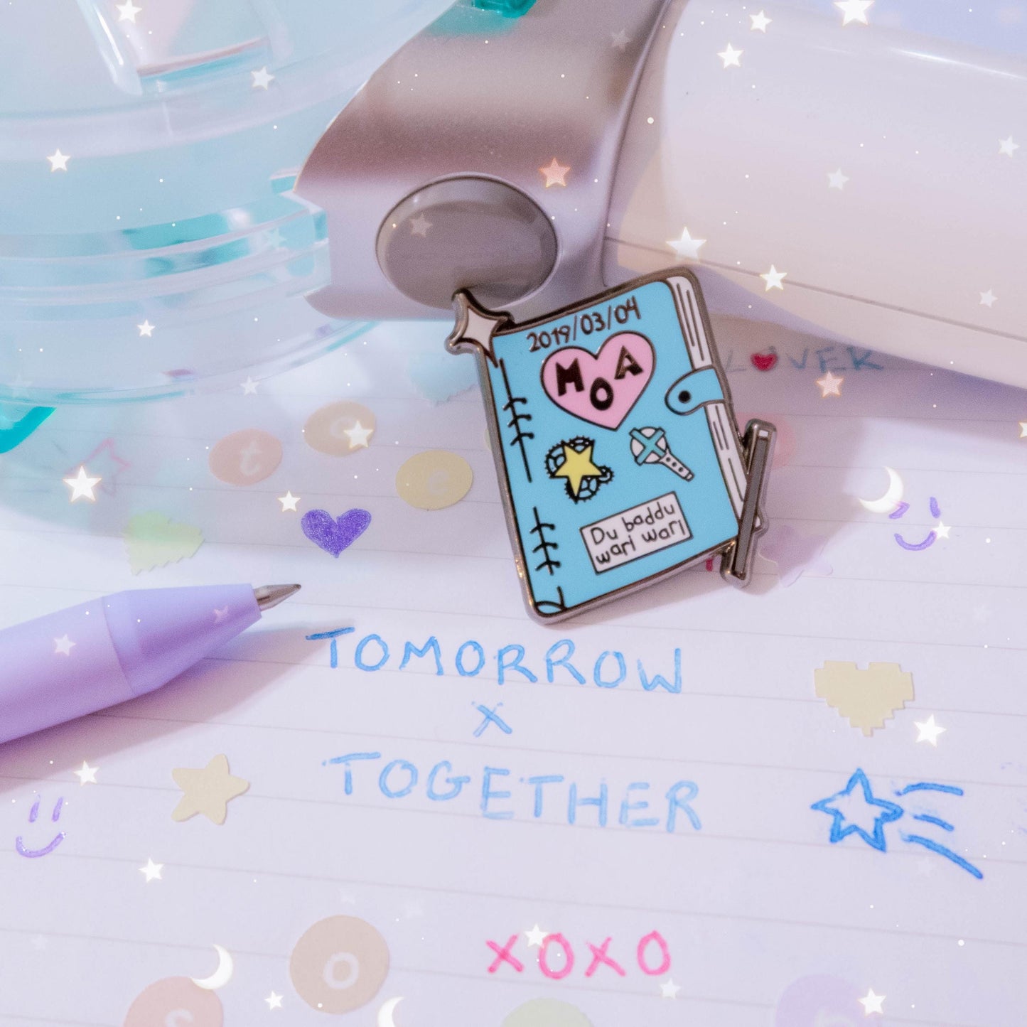Shining Secret Enamel Pin