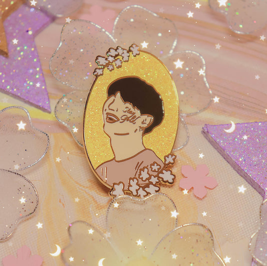 DISCOUNTED - Stay Gold - Yoongi Enamel Pin