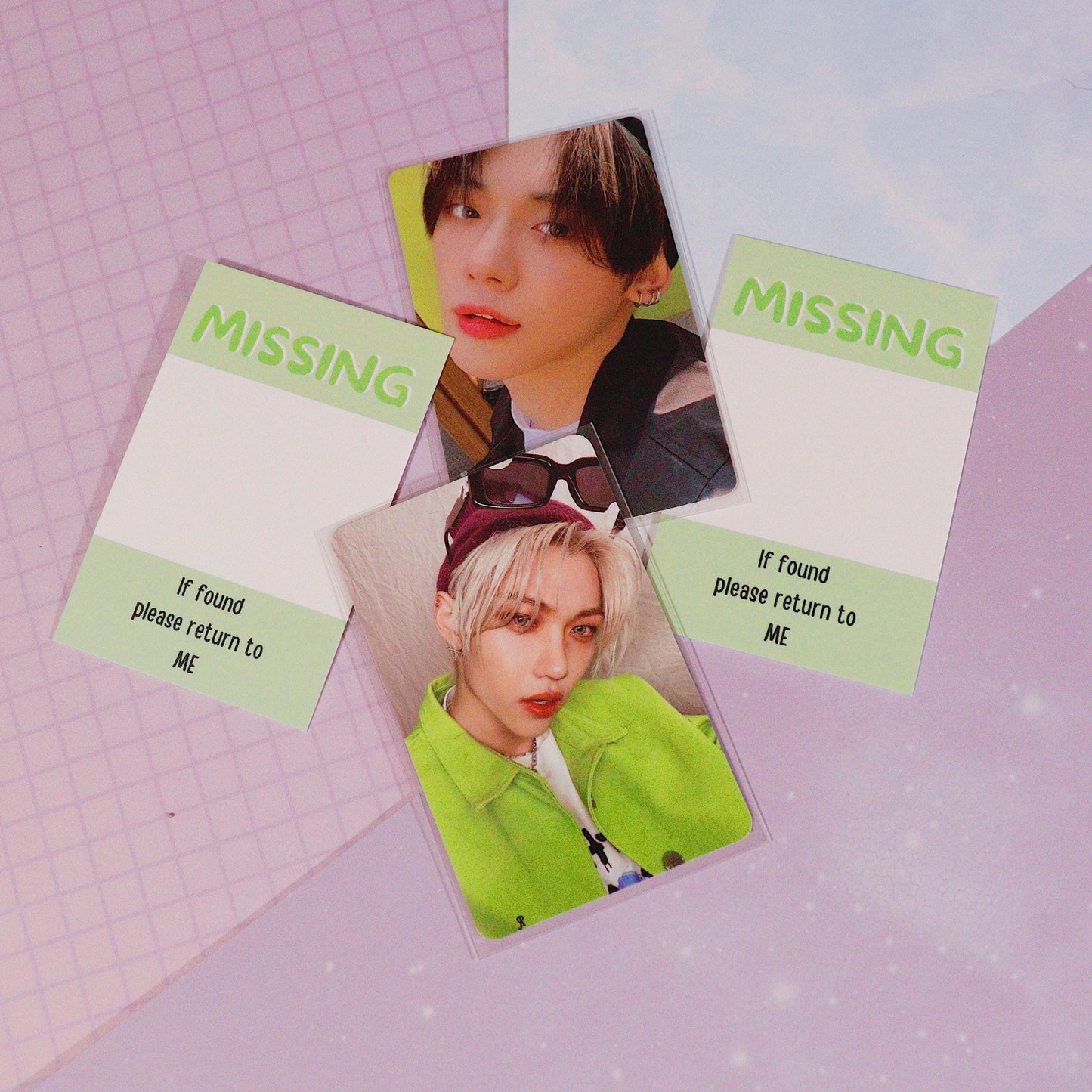 Missing Photocard Place Holder - DIGITAL DOWNLOAD | Green