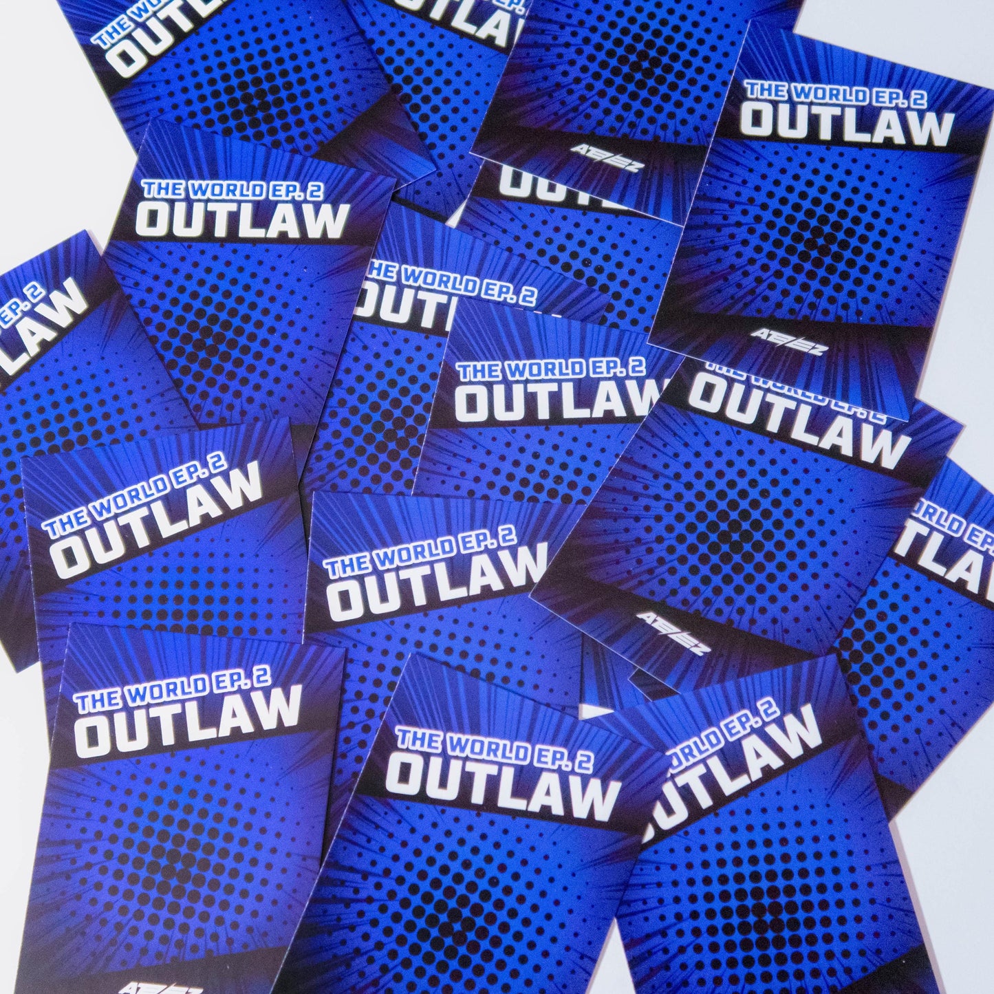 Outlaw Themed Photocard Binder Filler