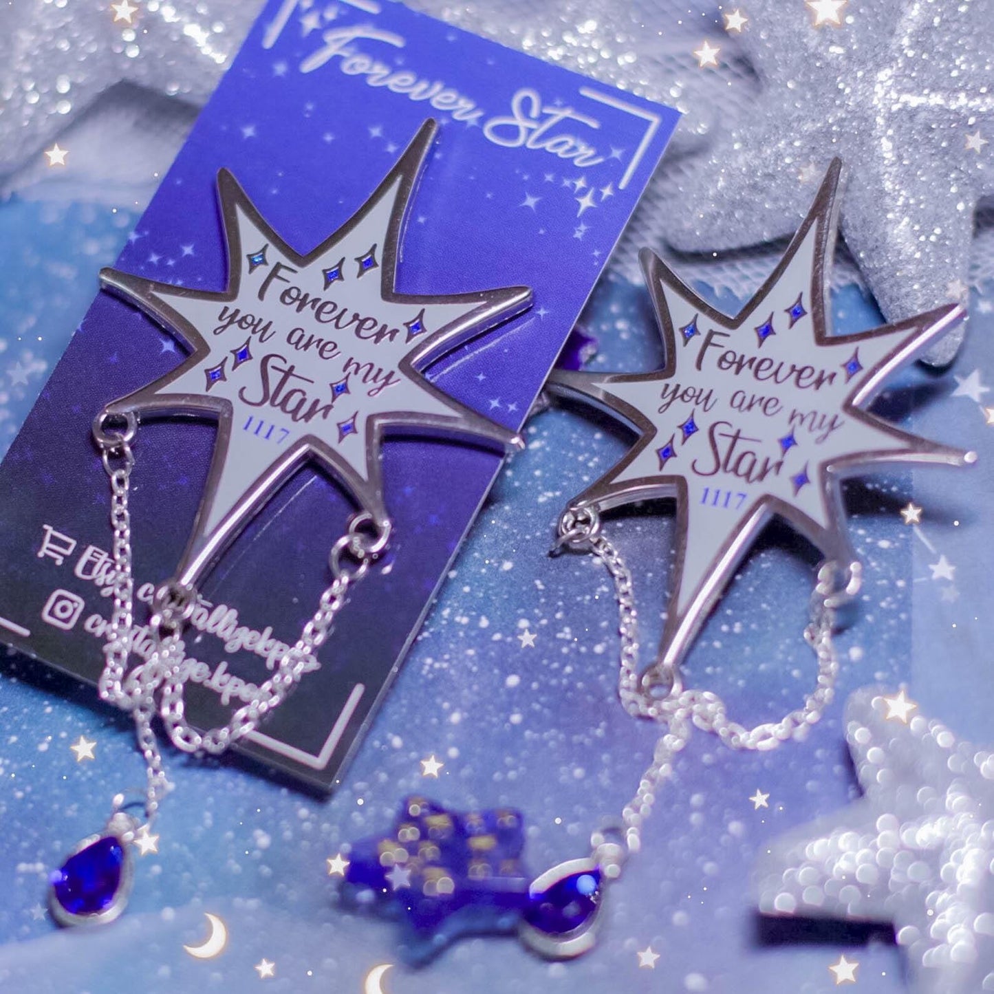 Forever Star Enamel Pin