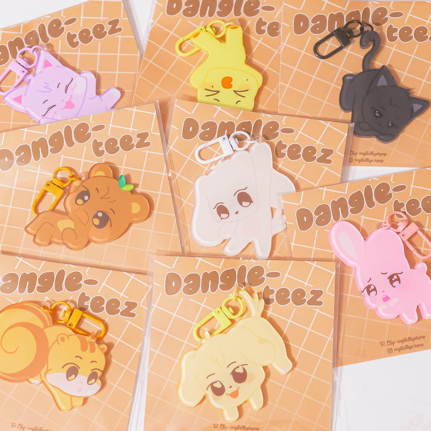 Dangle-teez Acrylic Keychain