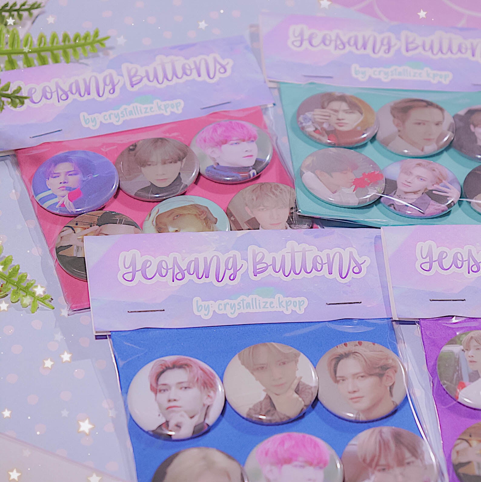 crystallizekpop - ATEEZ - Yeosang Bias Button Pack