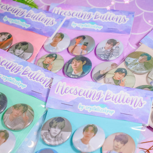 Enhypen Bias Button Packs
