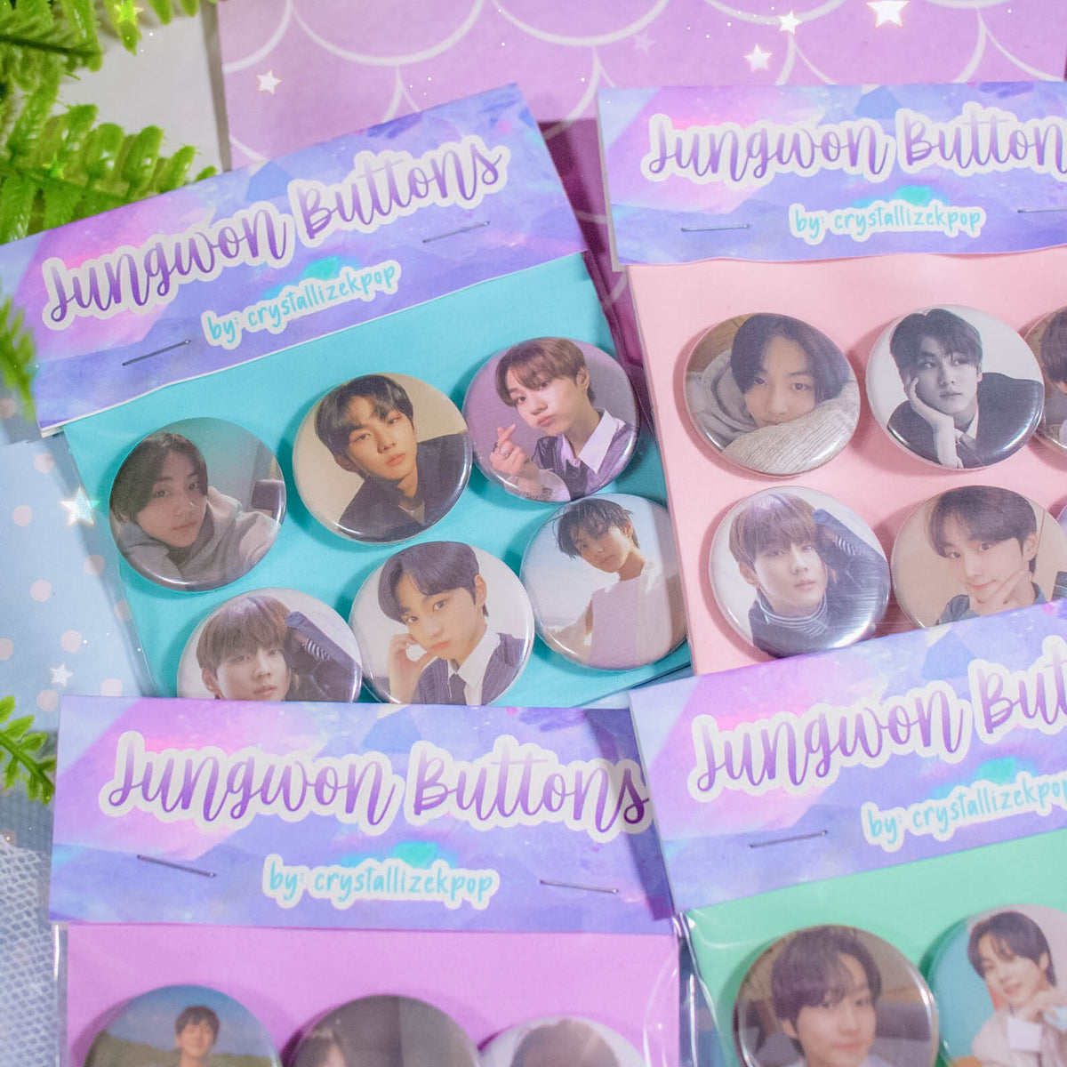 Enhypen Bias Button Packs