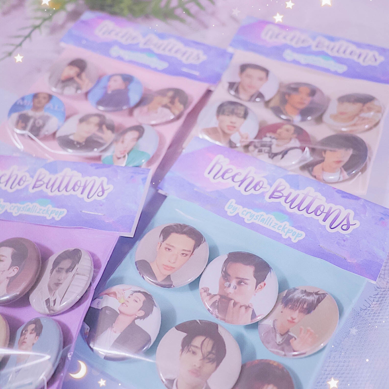 crystallizekpop - P1Harmony - Keeho Bias Button Pack