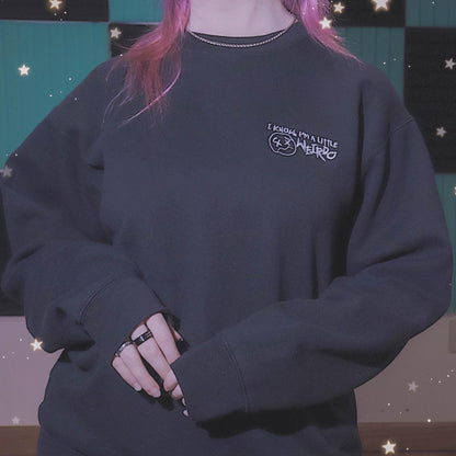 WEIRDO Embroidered Sweater