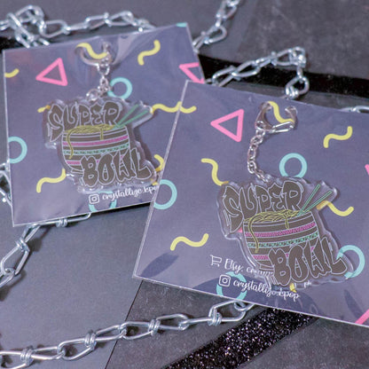 Super Bowl Keychain