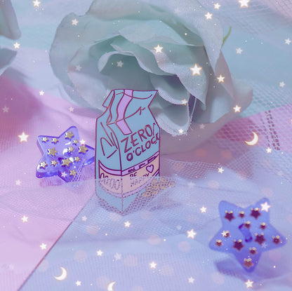 DISCOUNTED Zero O' Clock Enamel Pin