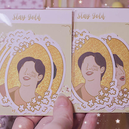 DISCOUNTED Stay Gold Sticker Set