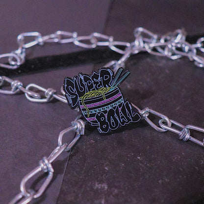 Super Bowl Enamel Pin