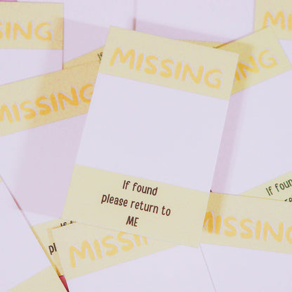 Missing Photocard Place Holder - PHYSICAL ITEM