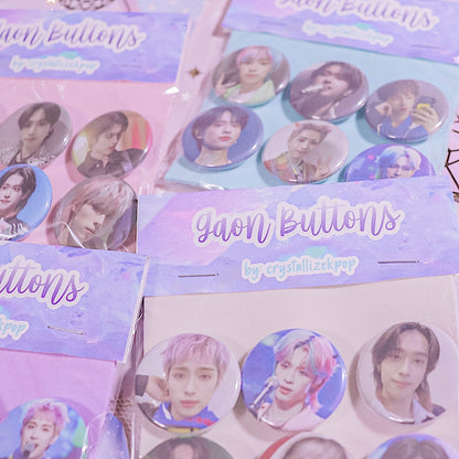 crystallizekpop - Xdinary Heroes - Gaon Bias Button Pack