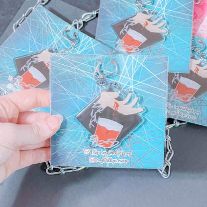 Drunk-Dazed Acrylic Keychain