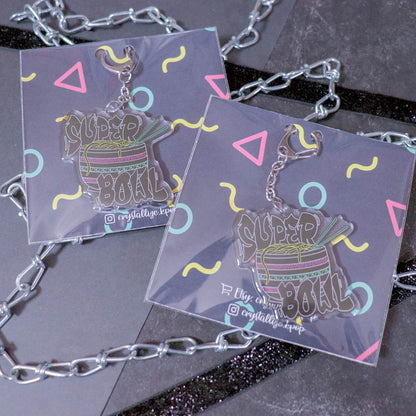 Super Bowl Keychain