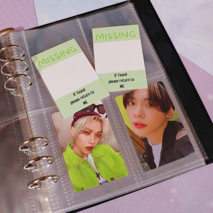 Missing Photocard Place Holder - DIGITAL DOWNLOAD | Green